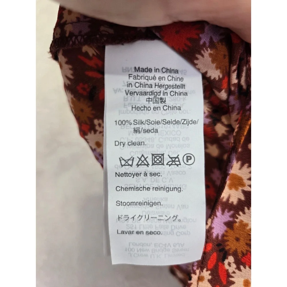 Madewell 100% silk